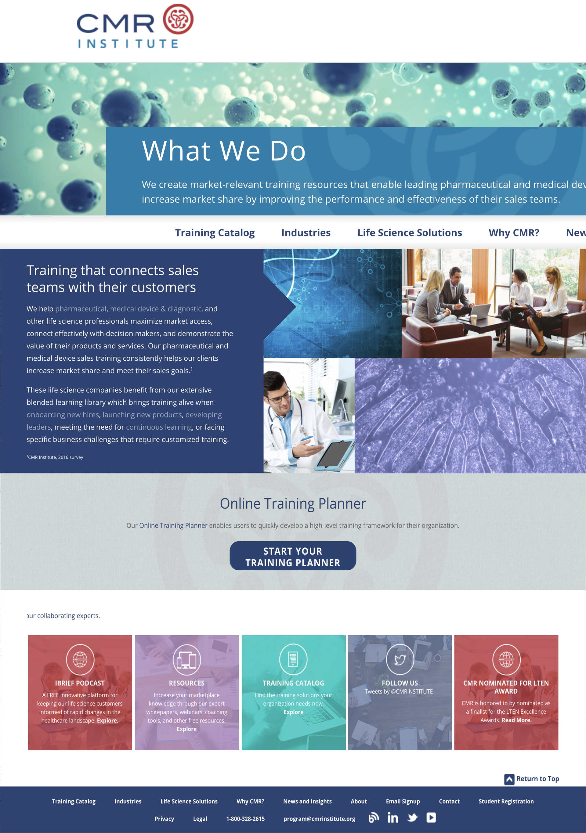 CMR_Home page CRM